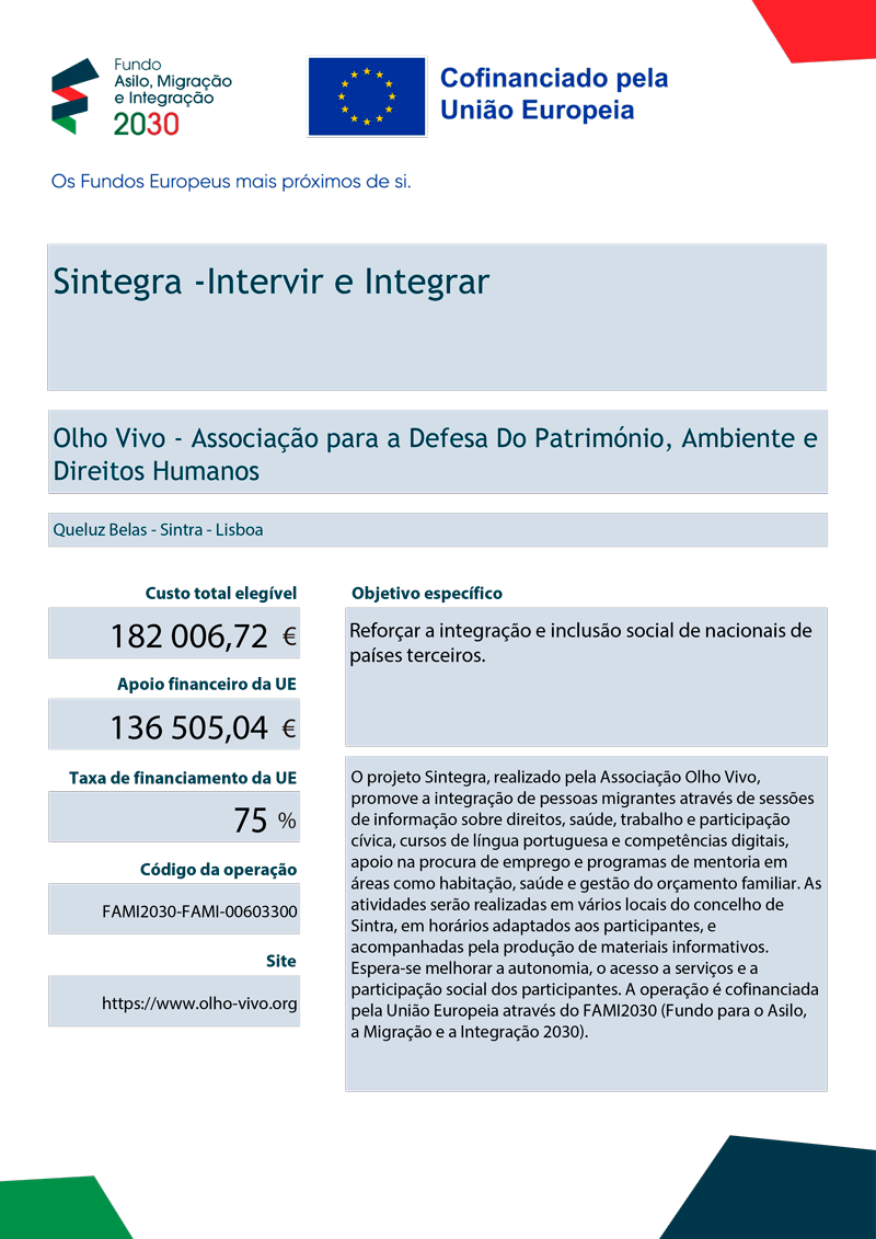 Ficha de Operação Sintegra